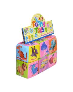 SOFT CUBE WITH BELL 6PCS MKL062483