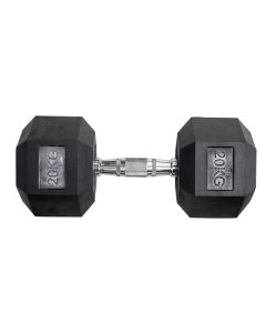 HEX DUMBBELL 20KG BLACK