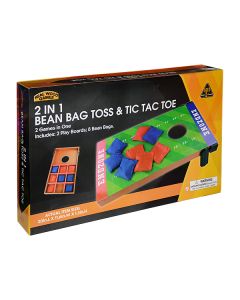 2-IN-1 BEAN BAG TOSS & TIC TAC TOE HOM-2148