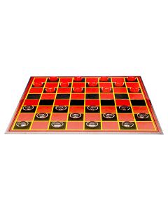 CHECKERS WITH FOLDING BOARD PRE-1112-12A