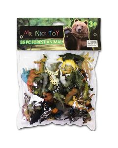 FOREST ANIMAL TOY SET 36PCS DQL-170784