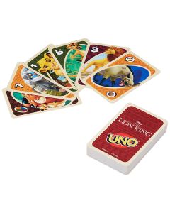 UNO LION KING CARD GAME 7YRS+ MAT- GGB35-999R