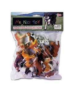 DOG TOY SET 20PCS 3YRS+ DQL-170786
