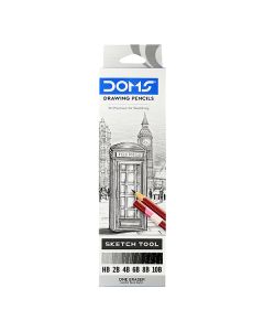 DOMS DRAWING PENCIL SET 6PCS
