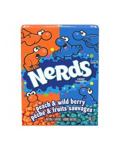 NERDS  PEACH AND WILD BERRY CANDIES