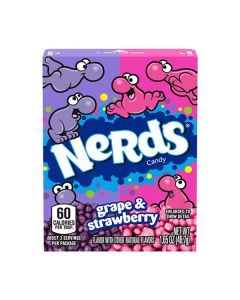 NERDS GRAPE & STRAWBERRY CANDIES