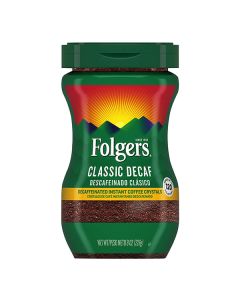 FOLGERS CLASSIC DECAF INSTANT CRYSTAL COFFEE