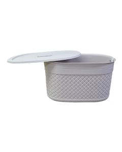 BASKET WITH LID 18100ML EXTRA LARGE STITCH 504004