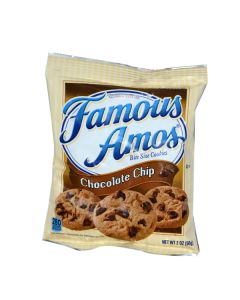 FAMOUS AMOS COOKIES CHOCOLATE CHIPS 56G