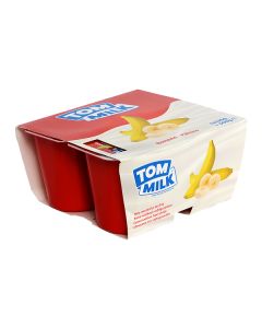 TOM MILK BANANA FLAVOURED 4PCS X 125G