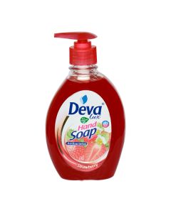 DEVA LUX LIQUID HAND SOAP STRAWBERRY 350ML