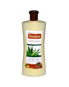 PARIDOX ALATA SAMINA BLACK SOAP GEL ALOE VERA 450ML