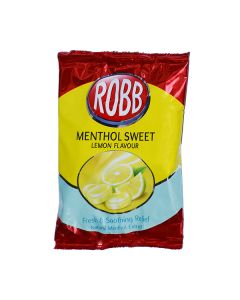ROBB MENTHOL SWEETS LEMON FLAVOUR FRESH (30PCS) 96G  