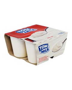 TOM MILK YOGHURT PLAIN 125G 4PCS X 125G