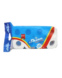 SHINE TOILET ROLL ULTRA SOFT 2PLY  (8 ROLLS)    