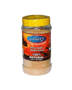 GALAXY BROWN NATURAL SUGAR BOTTLE 850G