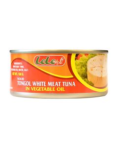 LELE TONGOL WHITE MEAT TUNA IN VEG OIL 160G  