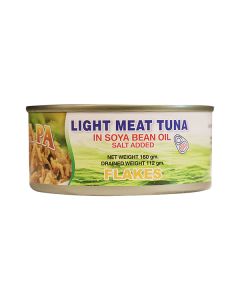 ENA PA LIGHT MEAT TUNA IN SOYA OIL FLAKES 160G 