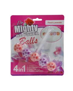 DR MIGHTY WC POWER BALLS LAVENDER 4 IN 1  
