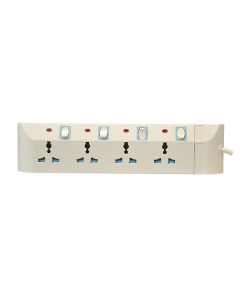 PHILIPS EXTENSION SOCKET 4 WAY/4M CORD  SPN1641WV-56