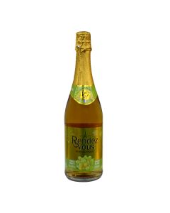 RENDEZ VOUS NON-ALCOHOLIC SPARKLING WINE WHITE GRAPE 750ML