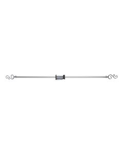 HOME FASHION EXTENDABLE CURTAIN ROD 120-210CM