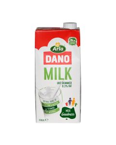 DANO MILK UHT SKIMMED 0.3% FAT 1L 