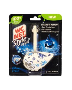 WC NET CRYSTAL RIM BLOCK BLUE FRESH  