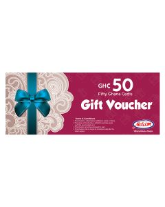 MELCOM GIFT VOUCHERS GHC 50