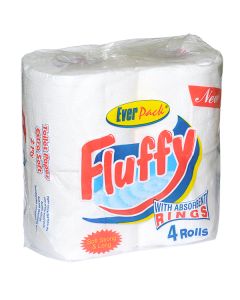 EVERPACK TOILET ROLL FLUFFY 4 ROLLS 