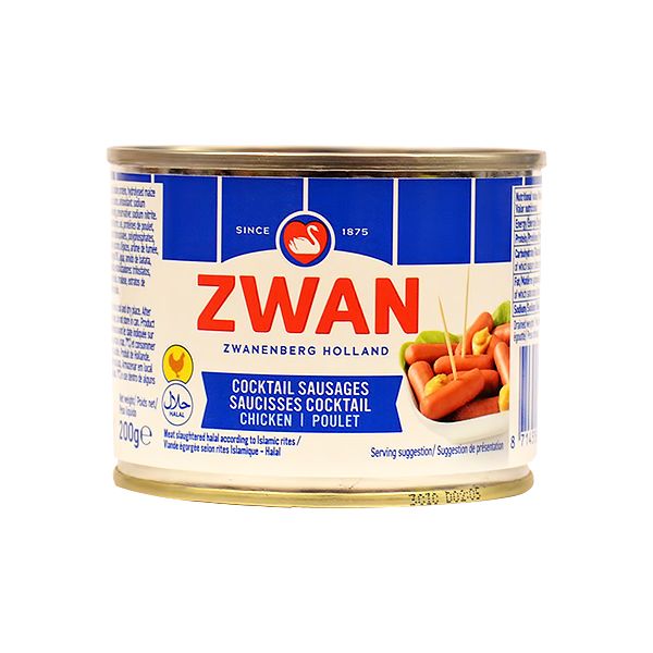 ZWAN CHICKEN SAUAGES COCKTAIL 120G 