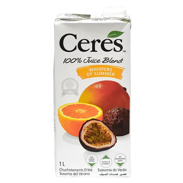 CERES WHISPER OF SUMMER JUICE 1L 