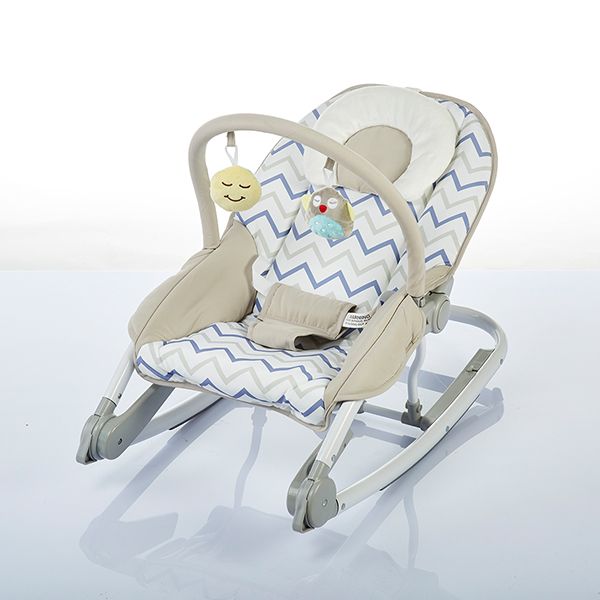 MARIBEL BABY ROCKER FOLDABLE GREY 