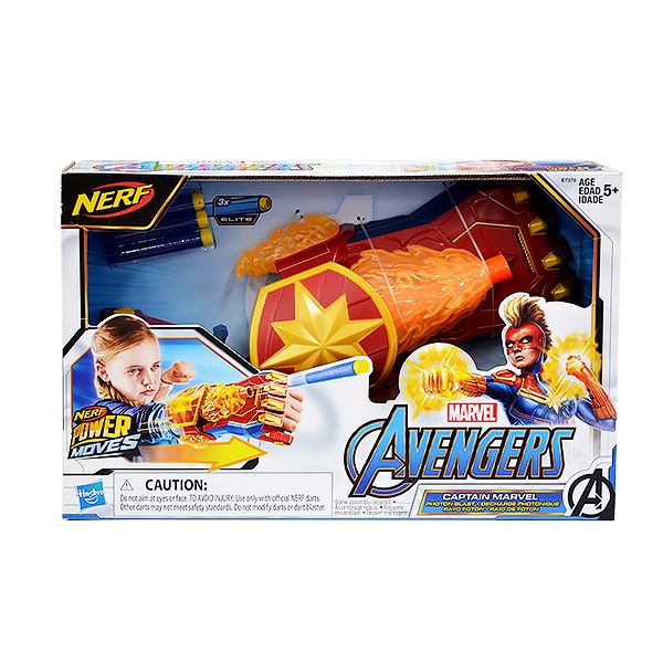 POWER MOVE CAPTAIN MARVEL 5YRS+ HAS-E7378-AS00