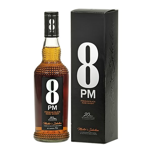 8PM PREMIUM BLACK WHISKY 42.8% 750ML 
