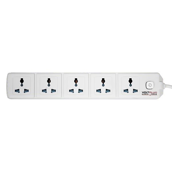 VOLTPLUS EXTENSION SOCKET 5WAY 2METRE 