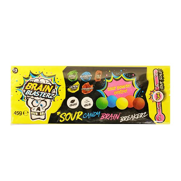 BRAIN BLASTERZ BREAKERZ BALLS CANDIES