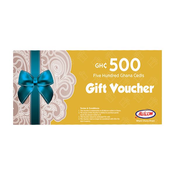 MELCOM GIFT VOUCHERS GHC 500