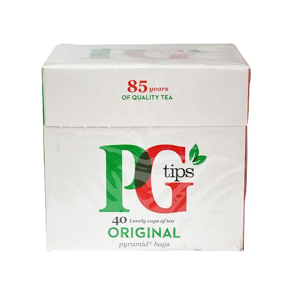 PG TIPS PYRAMID TEA BAGS 40