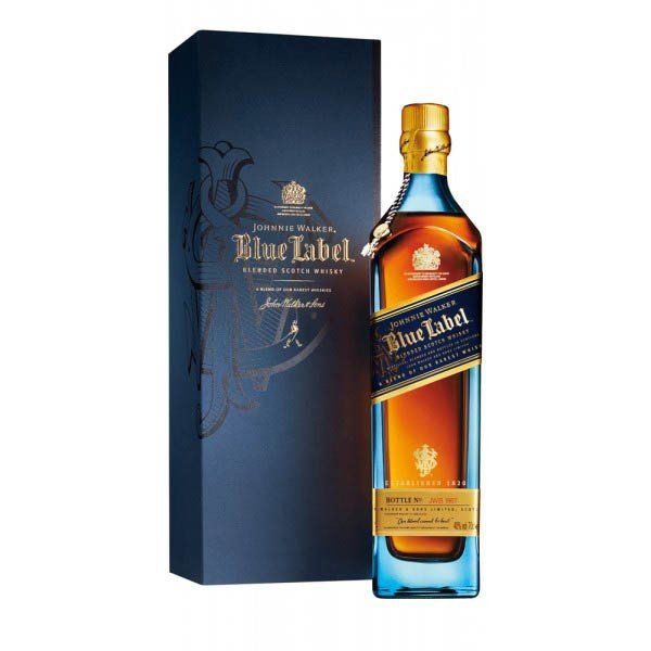 JOHNNIE WALKER BLUE LABEL 40% 750ML