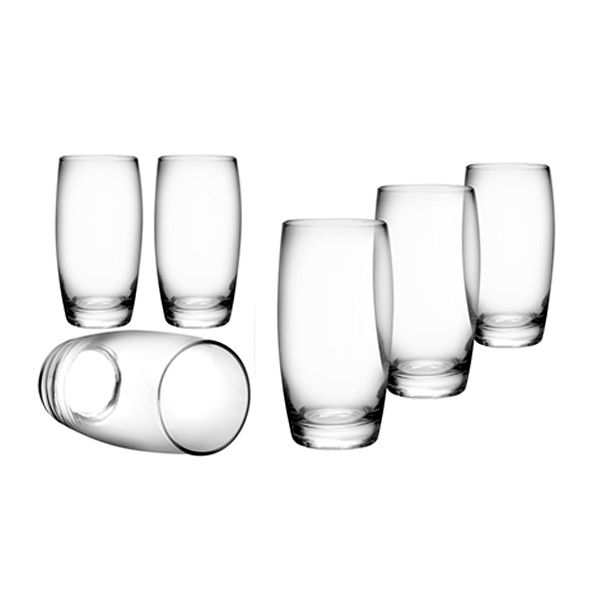NADIR DRINKING GLASS/WATER GLASS OCA 6PCS 400ML