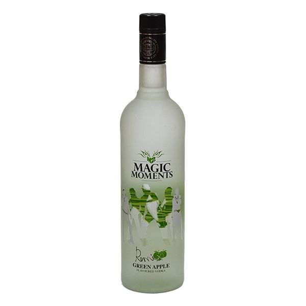 MAGIC MOMENT VODKA GREEN APPLE 37.5% 1L