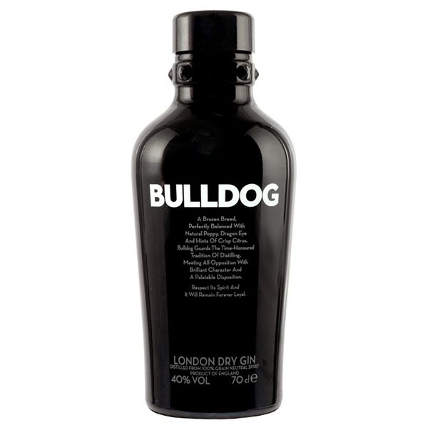 BULLDOG LONDON DRY GIN 40% 700ML  