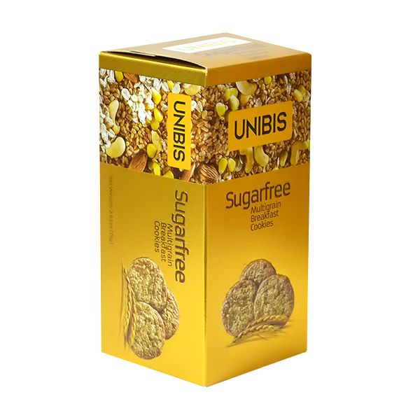 UNIBIS SUGAR FREE MULTIGRAIN COOKIES 75G