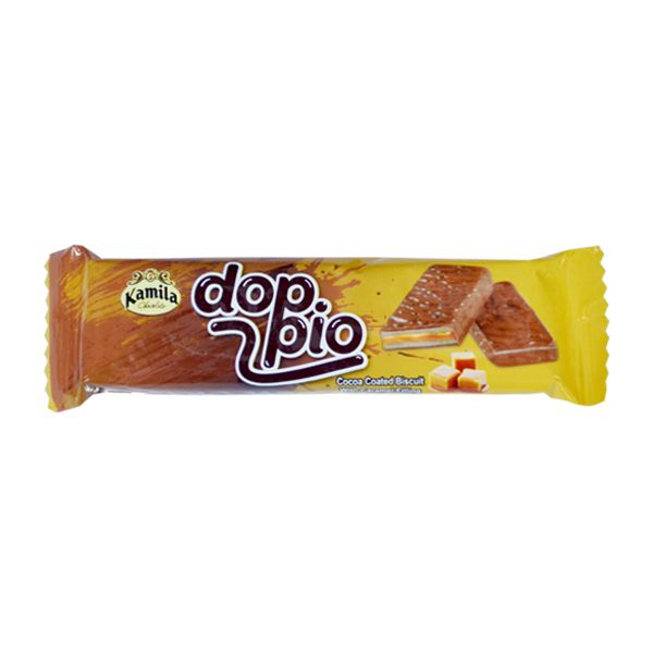 DOPPIO CHOCOLATE BISCUIT CARAMEL 38G