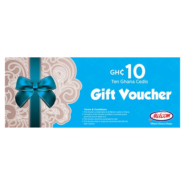 MELCOM GIFT VOUCHERS GHC 10