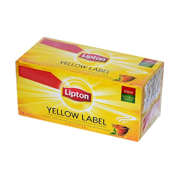 LIPTON YELLOW LABEL TEA BAGS 25 X 2G 