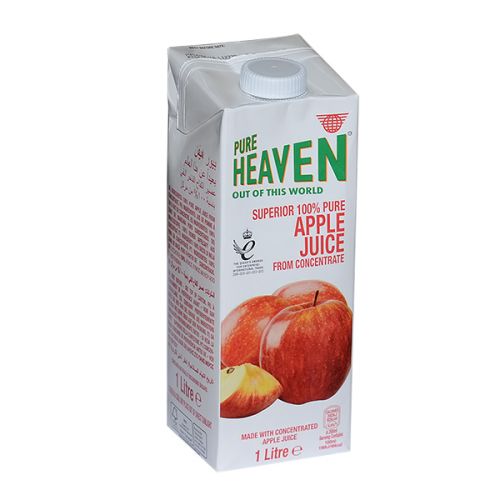 PURE HEAVEN APPLE JUICE 1L