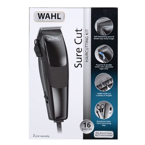 WAHL SURE CUT 16 PCS HAIR CUTTING KIT 79449-229