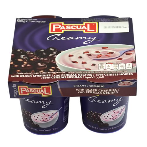 PASCUAL YOGHURT LF CHERRIES & BERRIES (125GX4)  